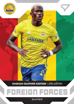 Cheick Oumar Conde Zlin SportZoo FORTUNA:LIGA 2021/22 1. serie Foreign Forces #FF12